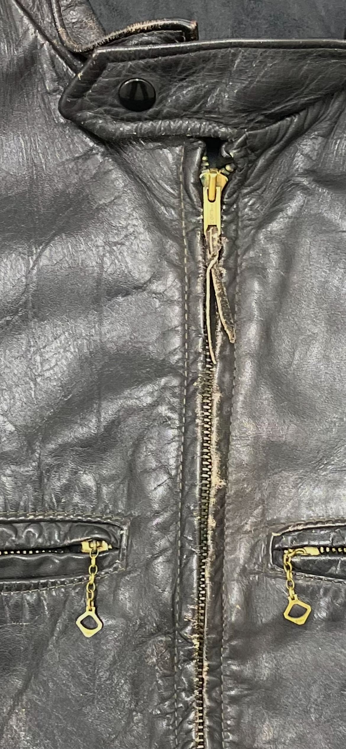 Vintage 1950’s Cafe Racer Leather Jacket