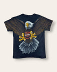 Vintage 1990s Harley Davidson Eagle T-Shirt | Bob Dron Oakland Dealer Tee