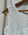 Vintage 1900s Edwardian Crochet Tank Top | Antique Blouse Romantic Cottagecore