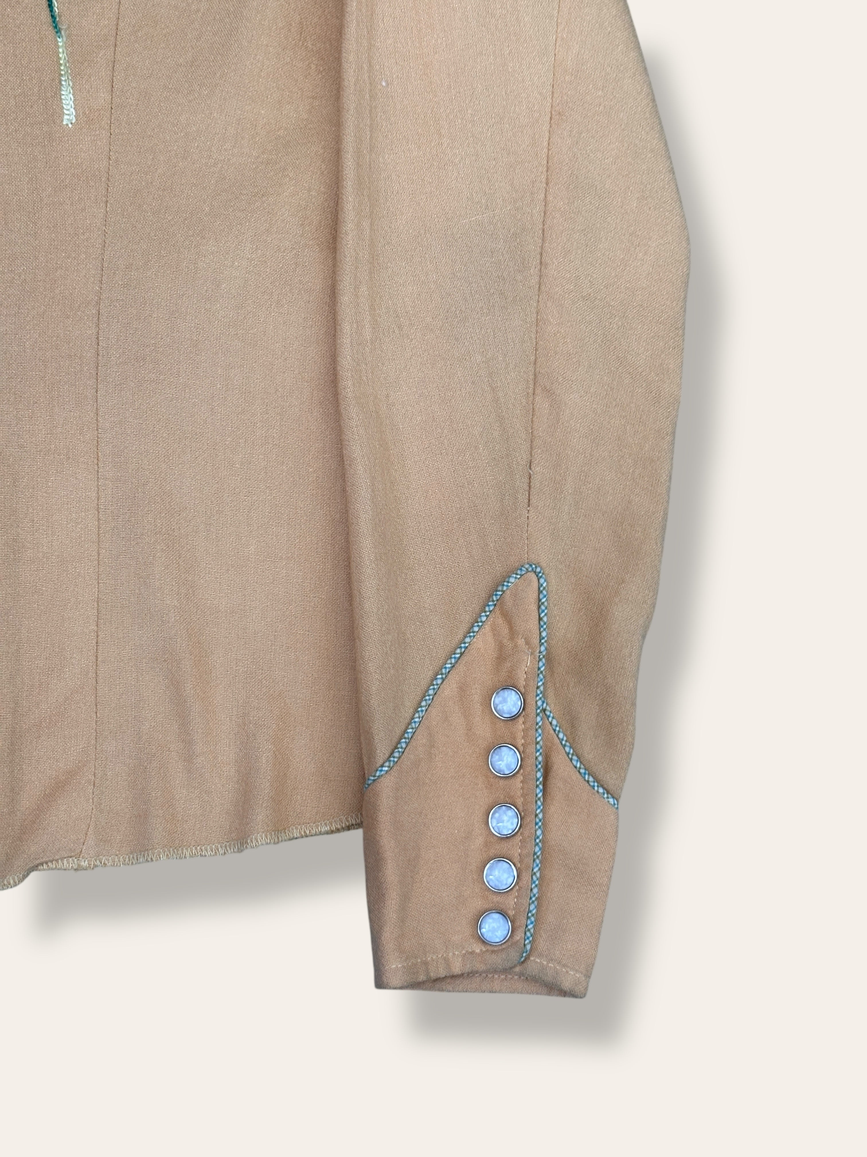 Vintage 1950's California Ranchwear Embroidery Western Shirt
