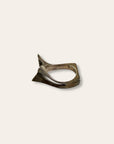 Vintage Modernist Sterling Silver Ring Size 7.5