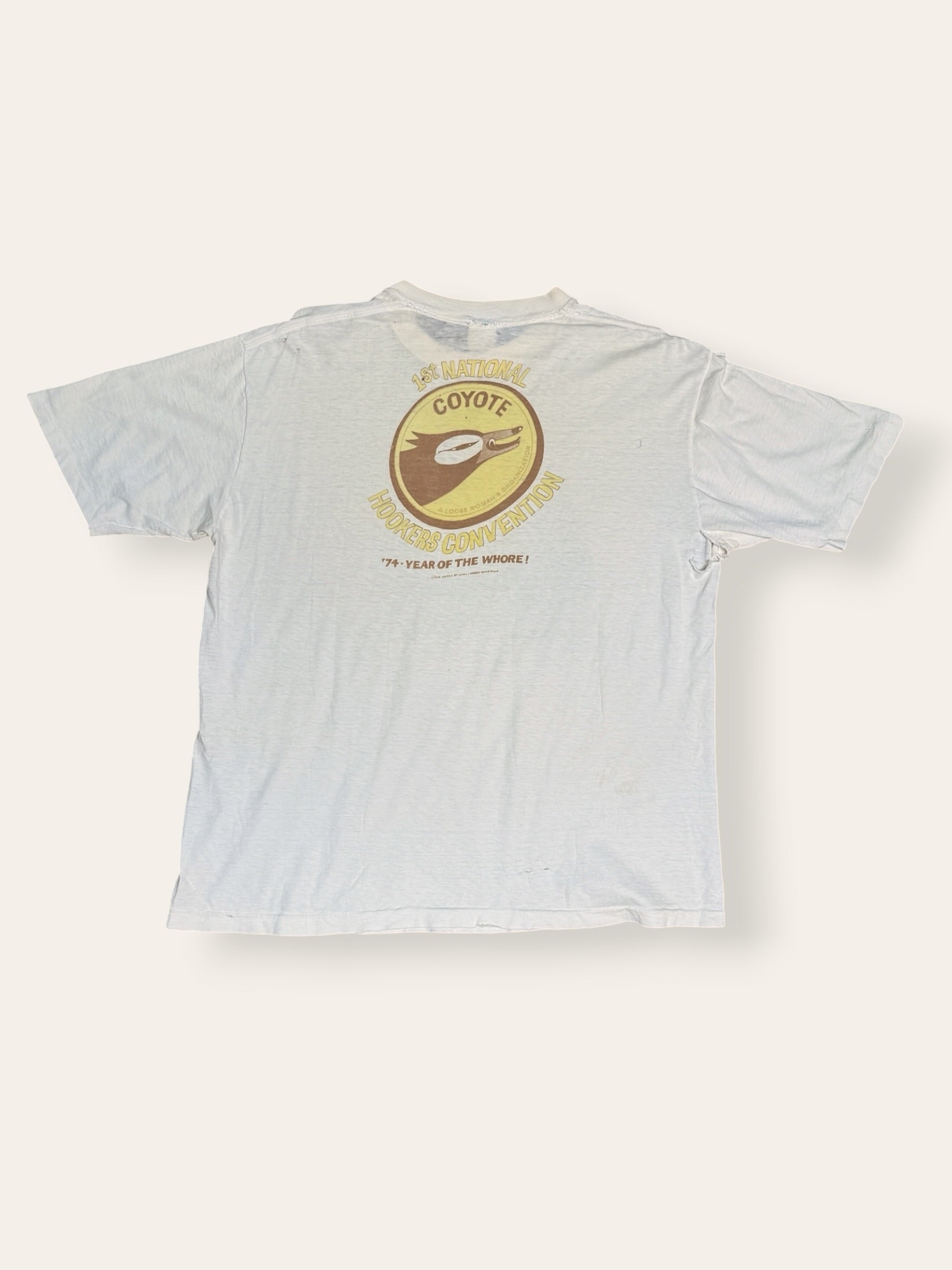 Vintage 1970’s Nong Kelley Mouse Studio T-Shirt | Hooker Convention Shirt