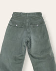 Vintage 1960’s 13 Star Button Civilian Baker Pants W:25