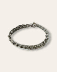 925 Sterling Silver Chunky Artisan Handmade Chain Link Bracelet