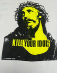 Vintage 1980s “Kill Your Idols” T-Shirt | Don Rock 1987 Rare Punk Hardcore Tee