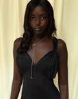 Vintage 1930’s Sheer Black Slip Dress