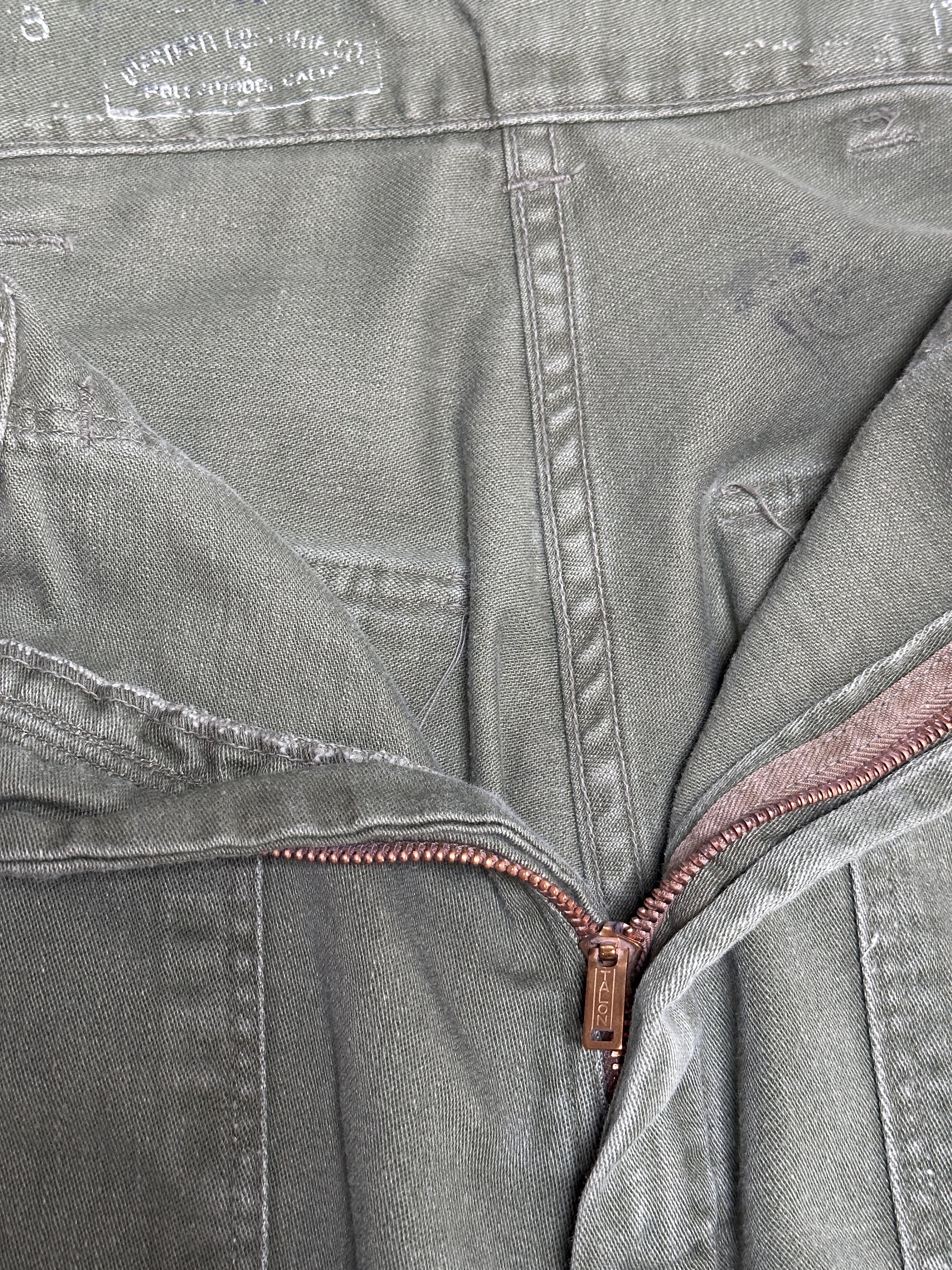Vintage 1960’s 13 Star Button Civilian Baker Pants W:25