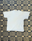 Vintage 1950’s Towncraft Cotton T-Shirt | Heritage Blank Antique White Undershirt