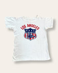 Vintage 1960’s Los Angeles Soap Box Derby Flock Print T-Shirt