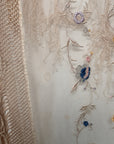 Vintage 1920’s Mesh Silk Embroidered Piano Shawl