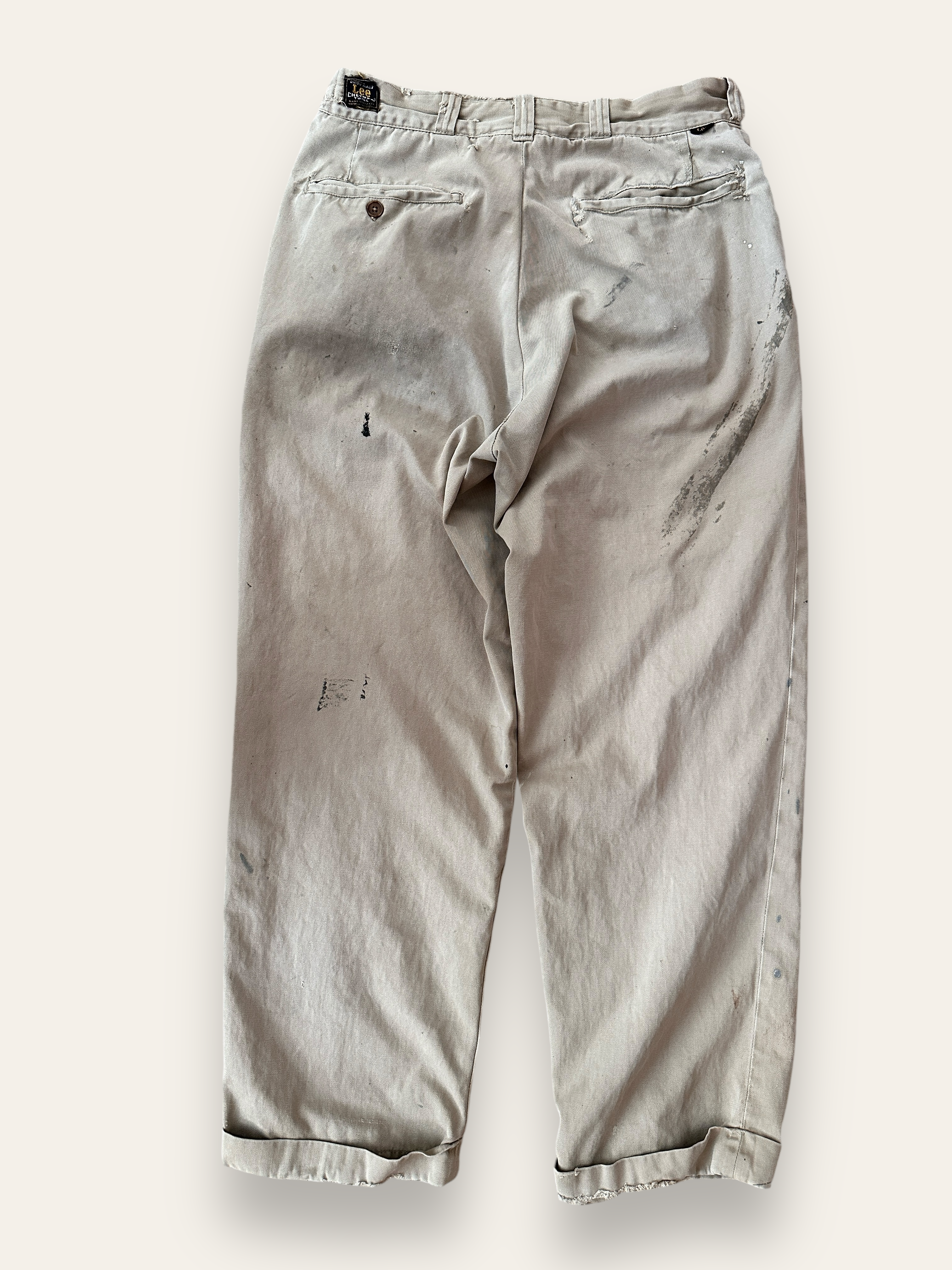 Vintage 1960's Lee Chetopa Twill Trousers W:31 – Afterlife Boutique