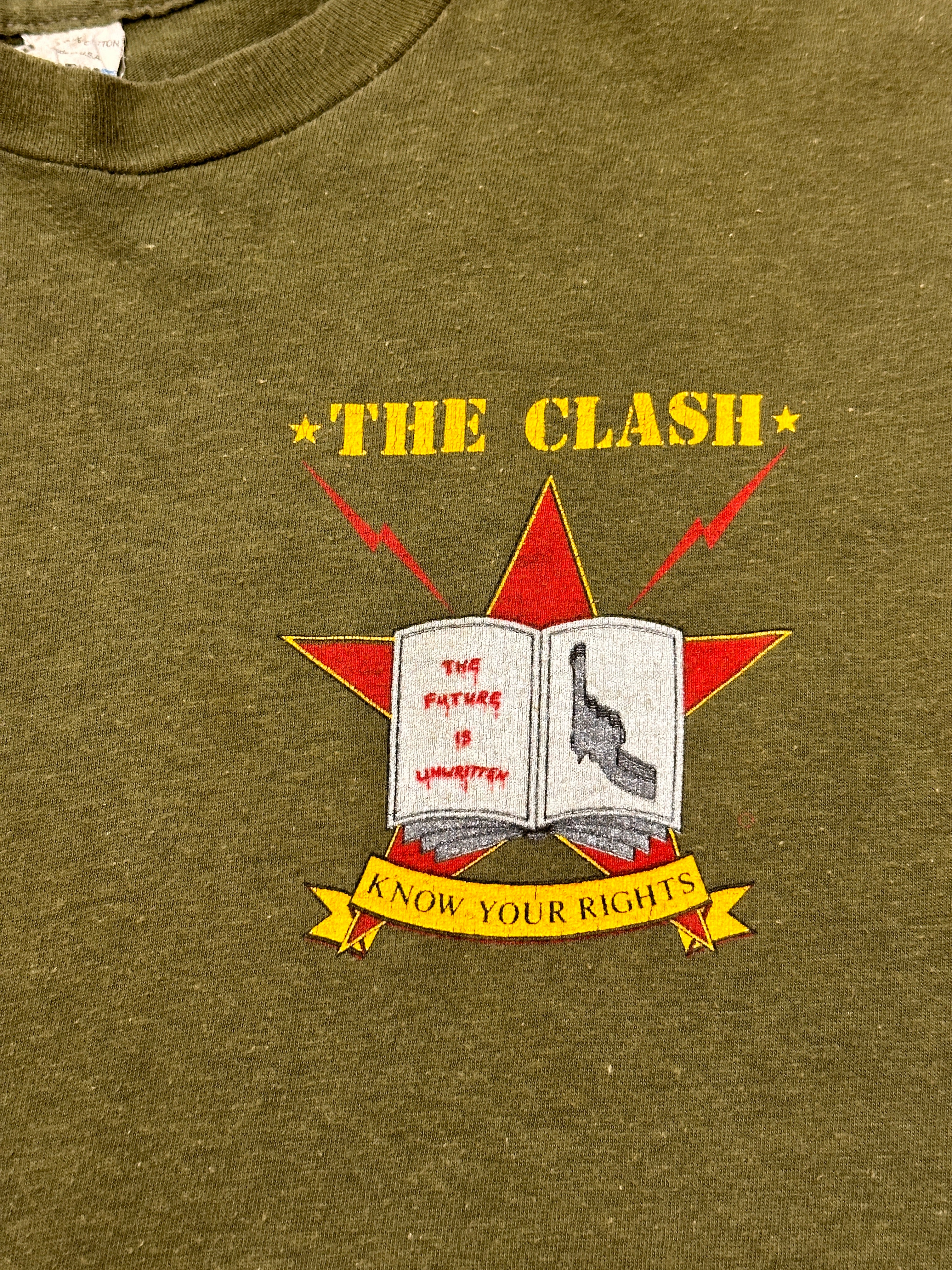 Vintage 1980's The Clash T-Shirt – Afterlife Boutique