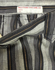 Vintage 1950’s Deadstock Levi’s Western Side Zip Ranch Striped Denim Pants W:24