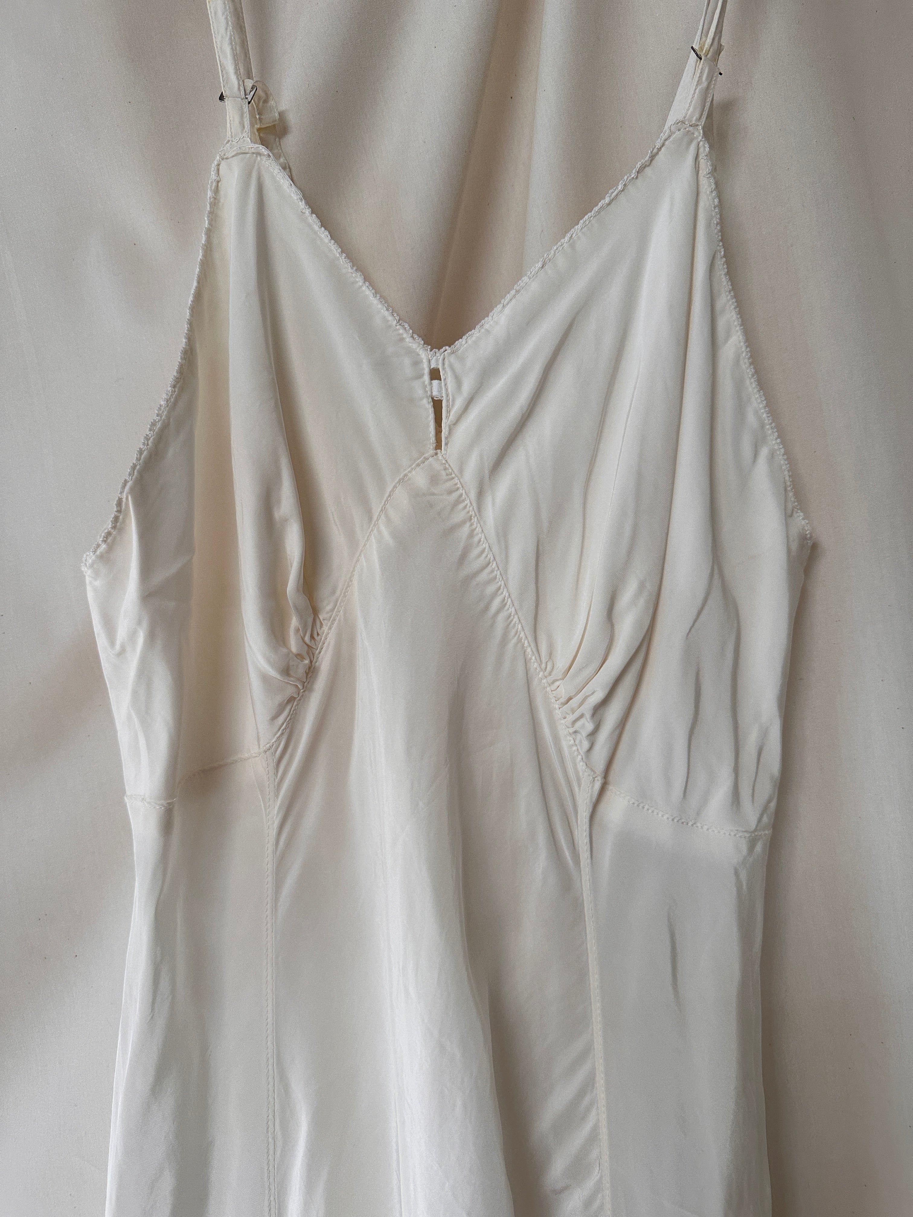 Vintage 1940's Stardust Ivory Slip Dress – Afterlife Boutique
