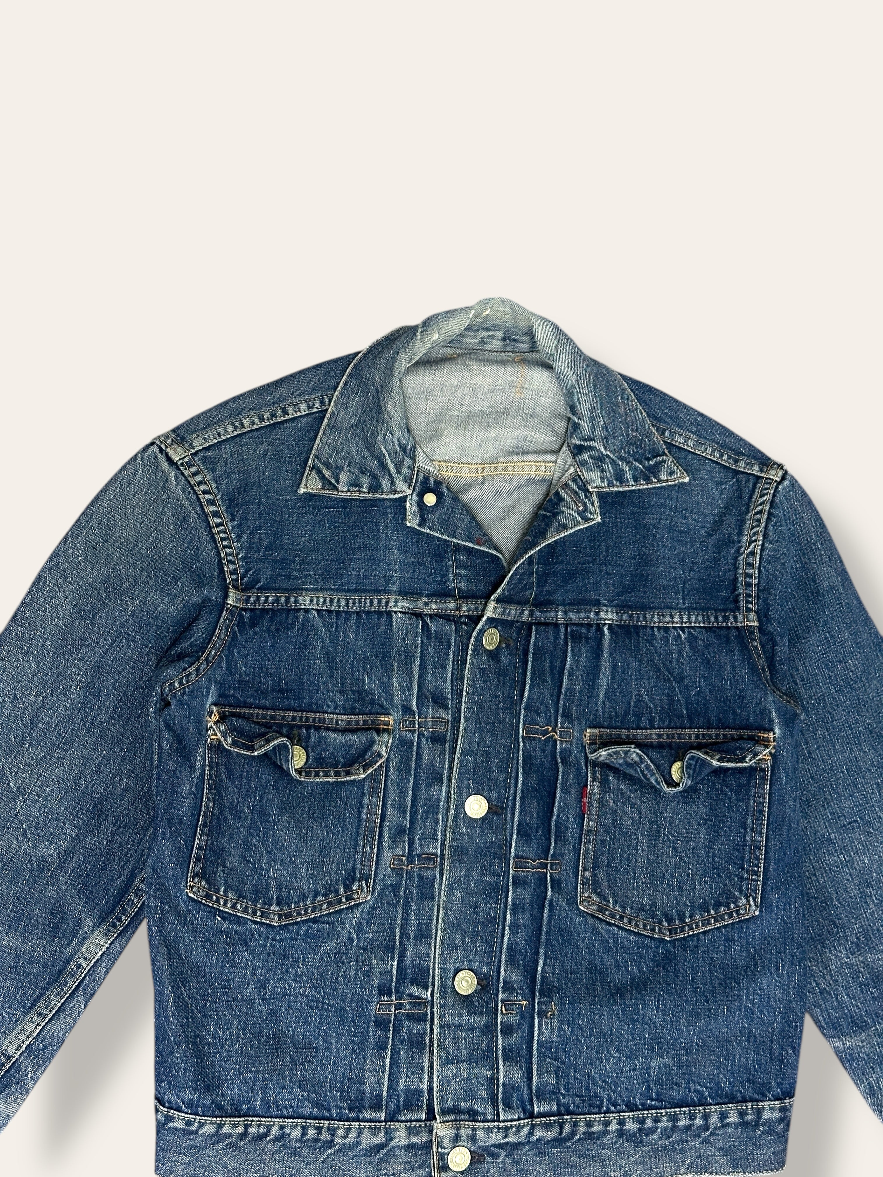 Vintage 1950's Levi's 507XX Type 2 Denim Jacket 42 – Afterlife