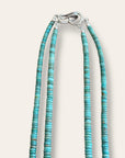 Vintage Santo Domingo Nestoria P. Coriz Turquoise Coral Necklace