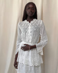 Vintage Early 1900’s Edwardian Tiered Lawn Dress