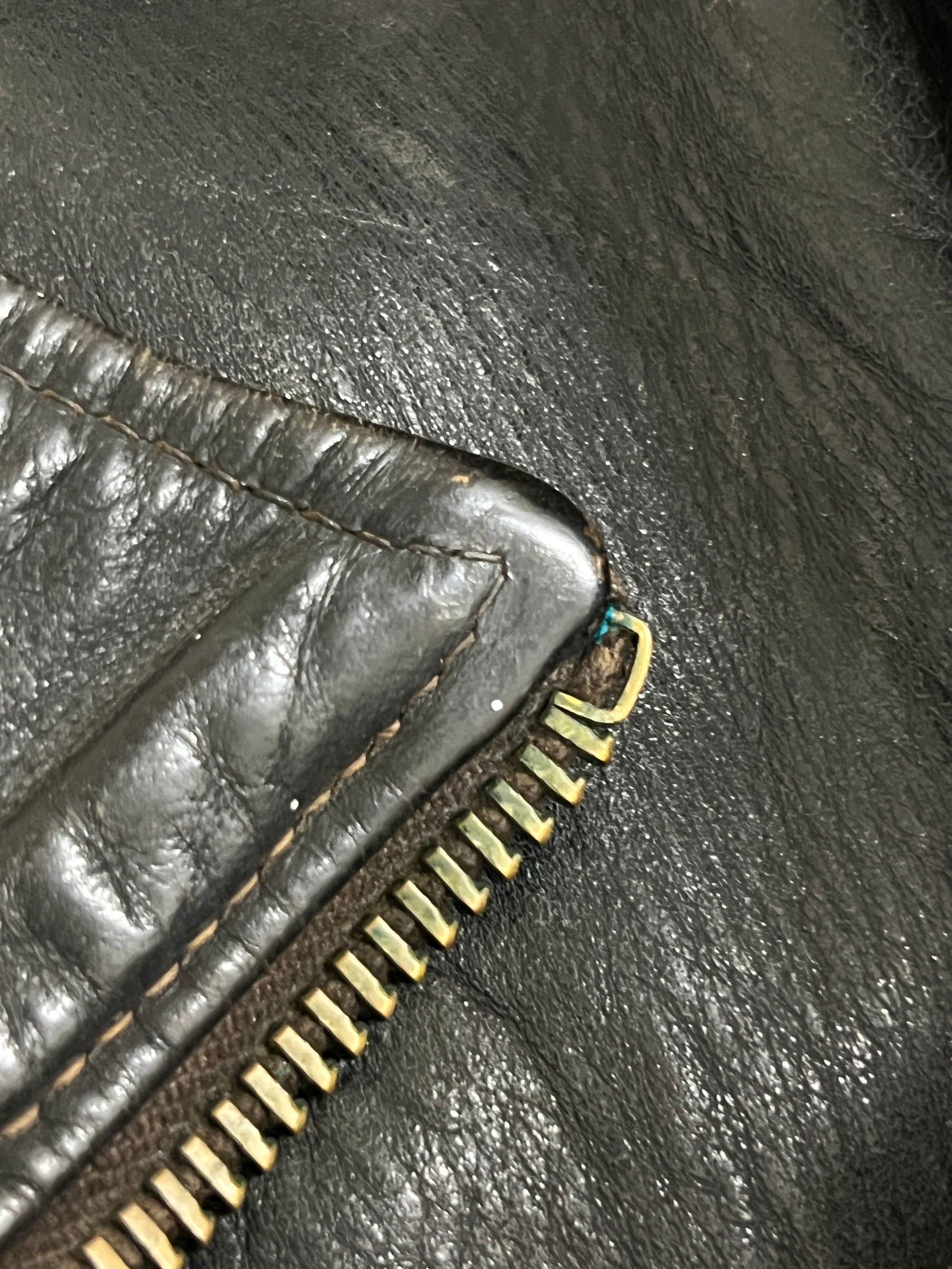 Vintage 1930’s Simmons Bilt D Pocket Horsehide Leather Jacket Sz 40