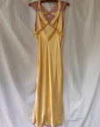 Vintage 1930’s Silk Rayon Lace Slip Dress