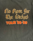 Vintage 1980s Ozzy Osbourne No Rest For The Wicked Tour T-Shirt |  1988-89 Ozzy Concert Tee
