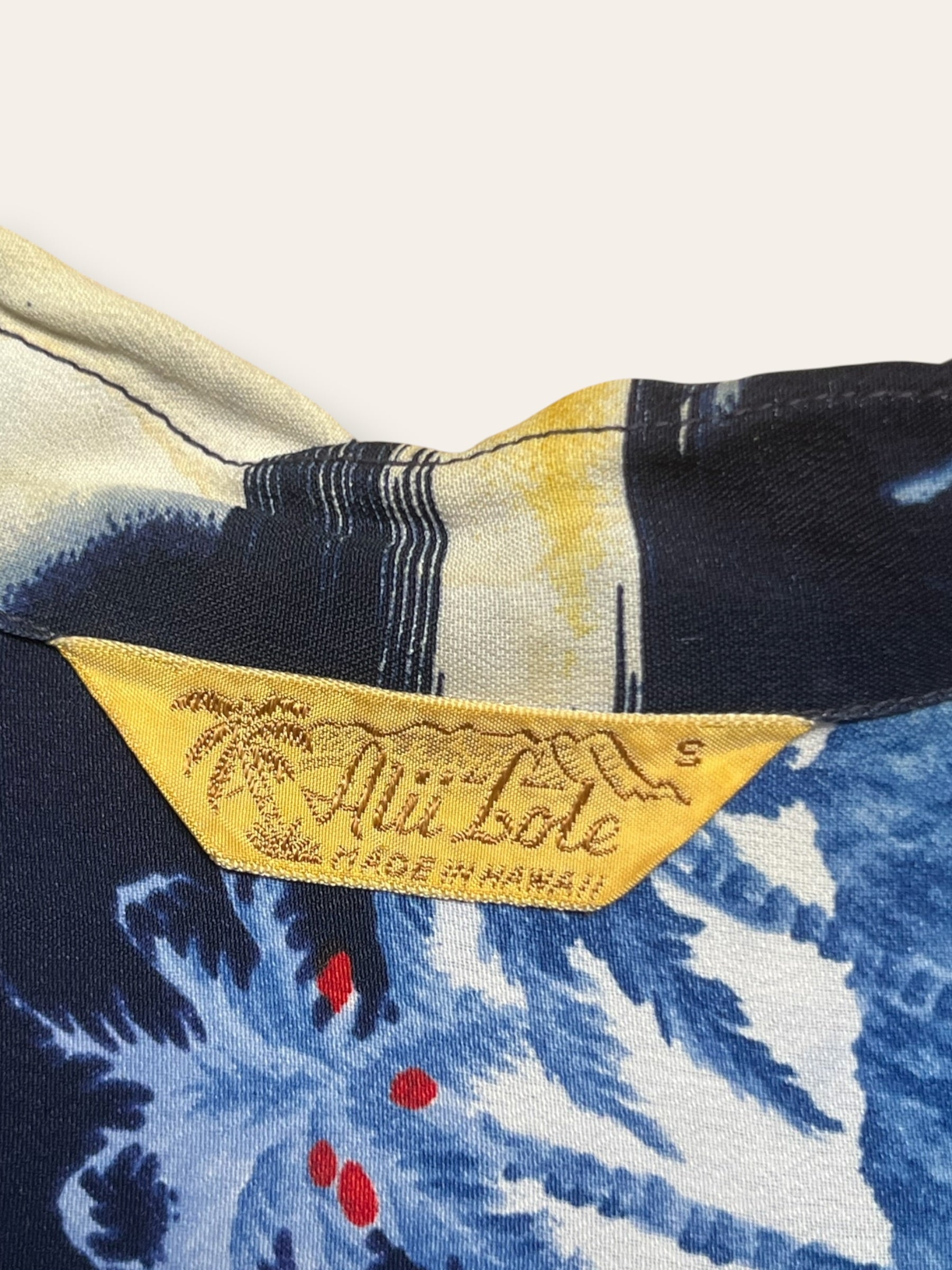 Vintage 1950s Hawaiian Shirt | Vintage Crepe Rayon Aloha Shirt