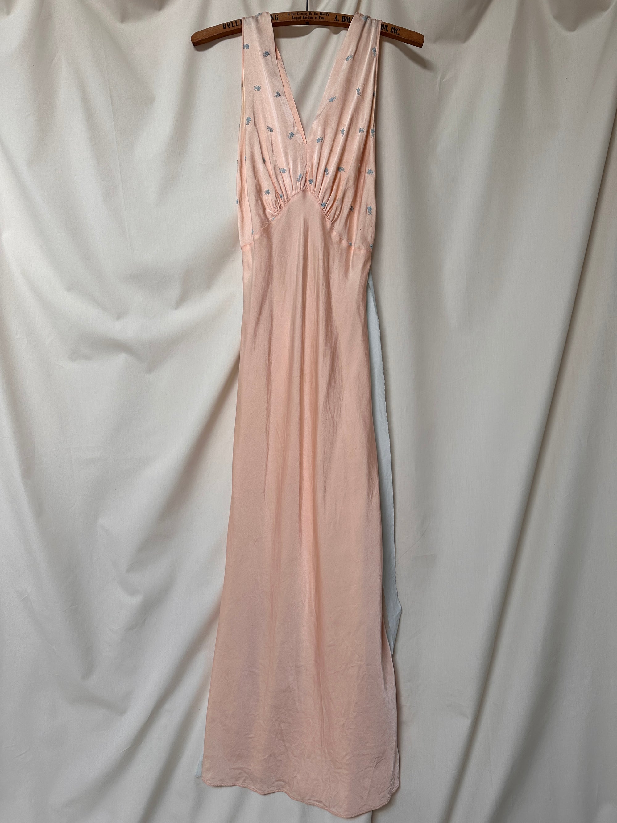 Vintage 1930’s Barbizon Silk Rayon Slip Dress