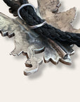 Vintage Zuni Knifewing Inlay by L.B. Chavez Bolo Tie