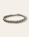 925 Sterling Silver Chunky Artisan Handmade Chain Link Bracelet