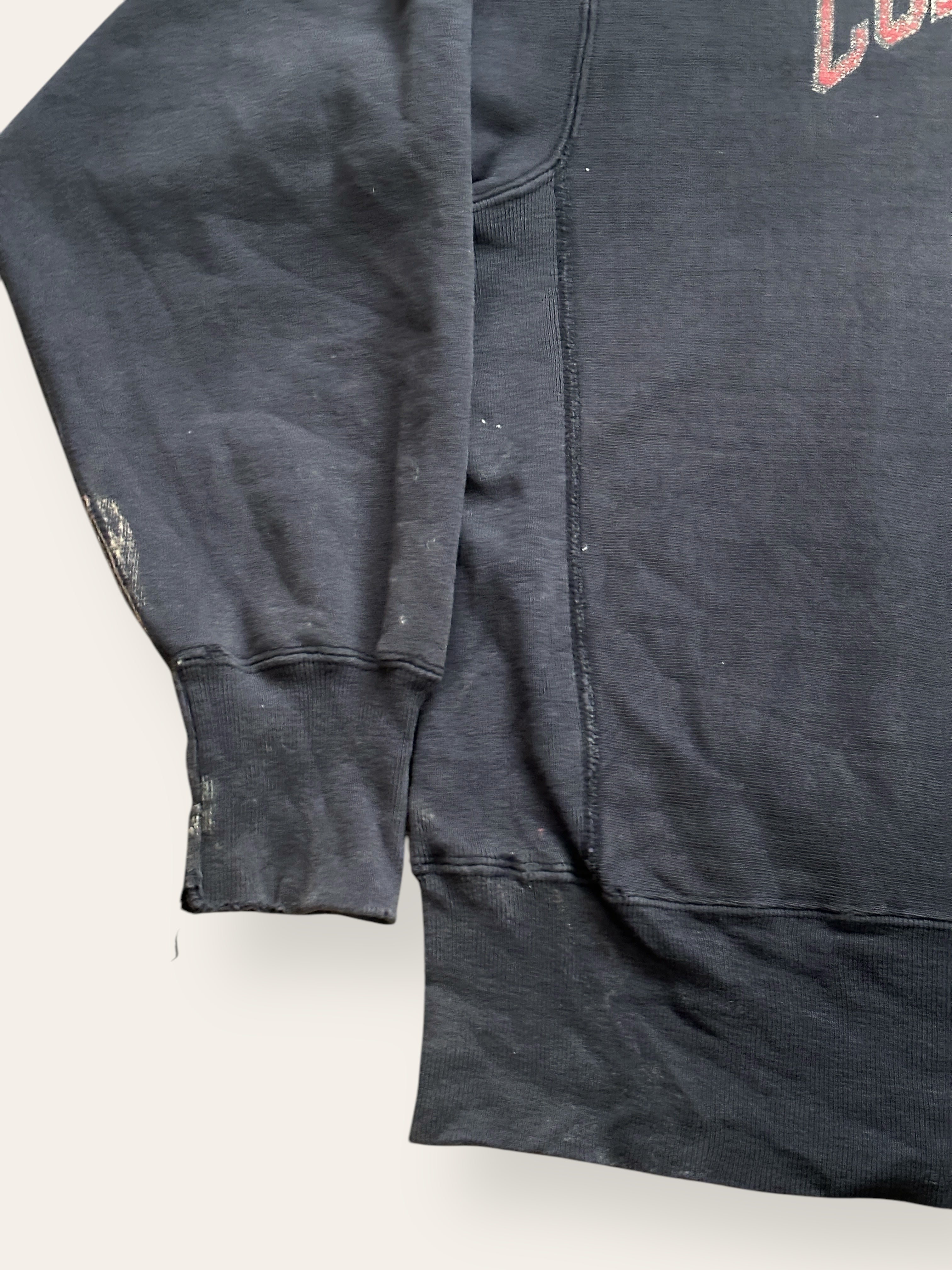 Vintage 1980's Coast Gaurd Champion Reverse Weave Distressed