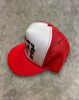 Vintage 1980’s Double D Bar Red Mesh Cap