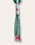Vintage Santo Domingo Nestoria P. Coriz Turquoise Coral Necklace