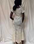 Vintage 1930’s Creme Lace Dress