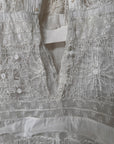 Vintage Edwardian Tiered Wedding Dress