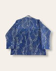ALC Indigo Vat Dyed Waves Jacket