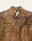 Vintage 1970’s Harley Davidson AMF Leather Cafe Racer Jacket