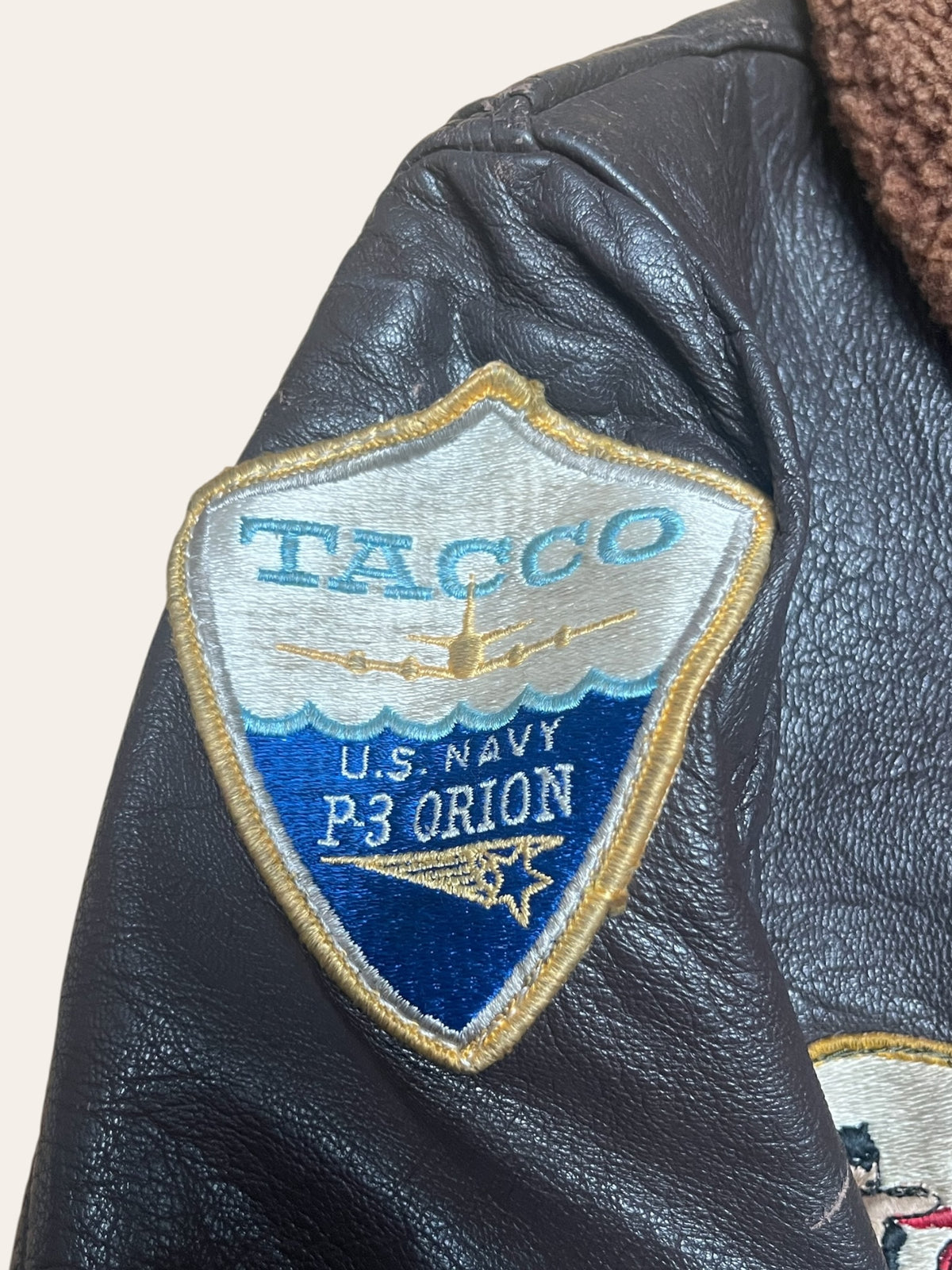 Vintage 1960s Vietnam War US Navy G-1 Goatskin Bomber Jacket | Star Sportswear | 1969 Leather Jacket Sz 38
