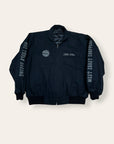 2000’s West Coast Choppers Jesse James Jacket | NOS | Y2K Spider Web Embroidery Top Fuel Team Jacket