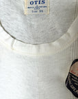 Vintage 1940’s Deadstock Otis Ribbed Cotton Tank | Heritage Blank Antique White Undershirt