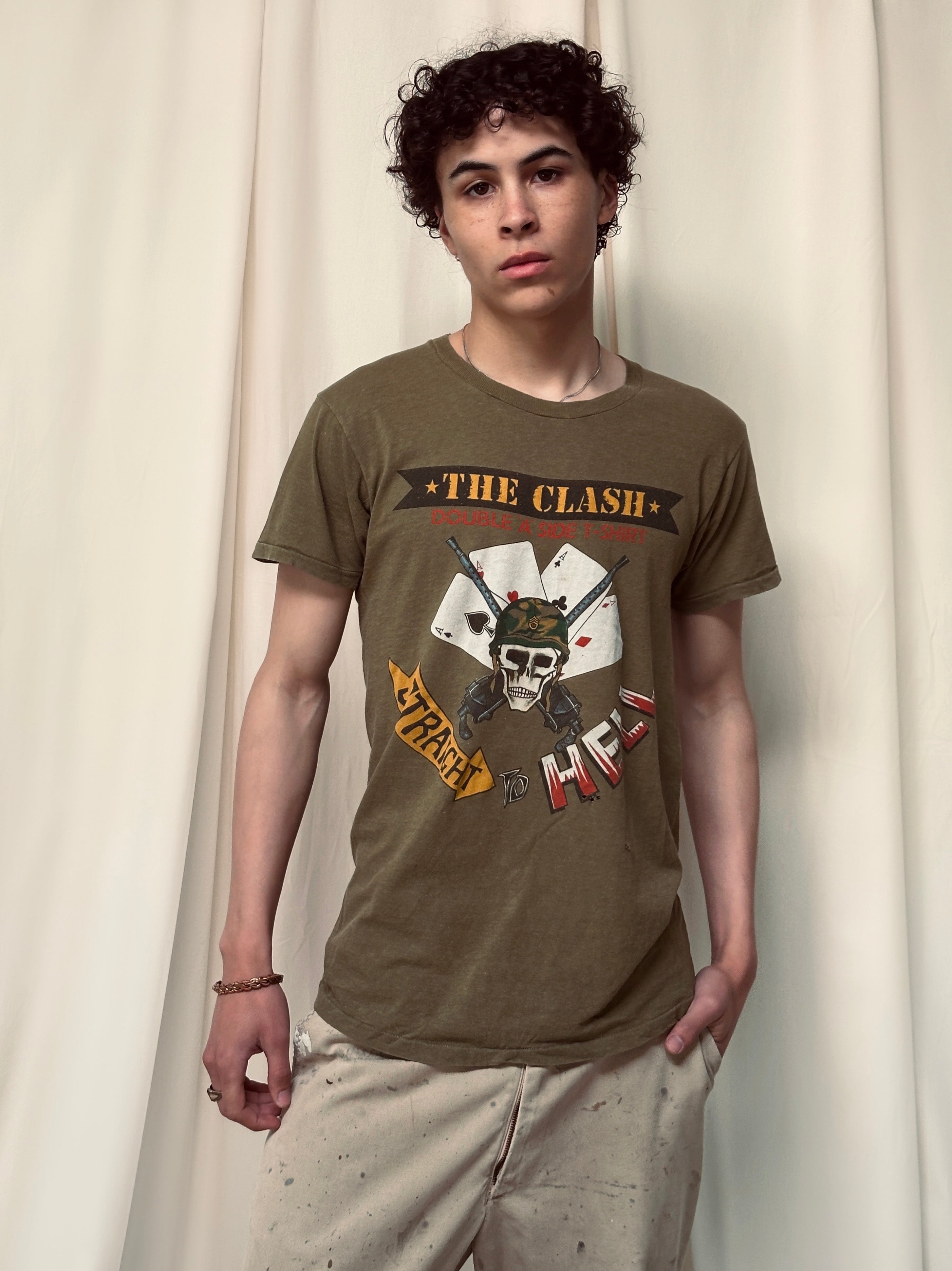 Vintage 1980's The Clash Straight to Hell T-Shirt – Afterlife Boutique