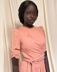 Vintage 1940’s Smocked Rayon Dress