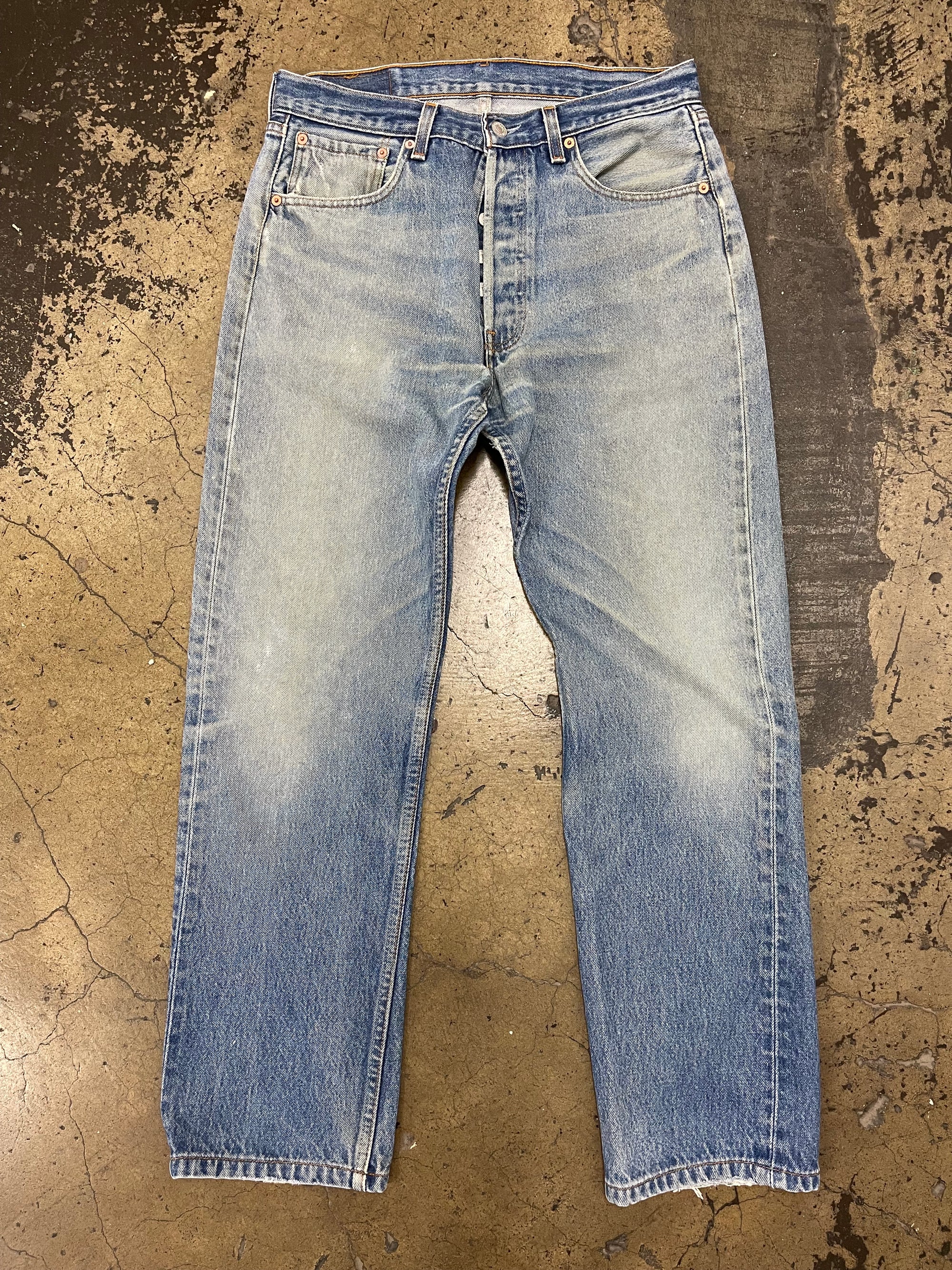 Vintage Levi’s blue jeans