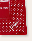 Vintage 1970-80’s Oshkosh Red Bandana