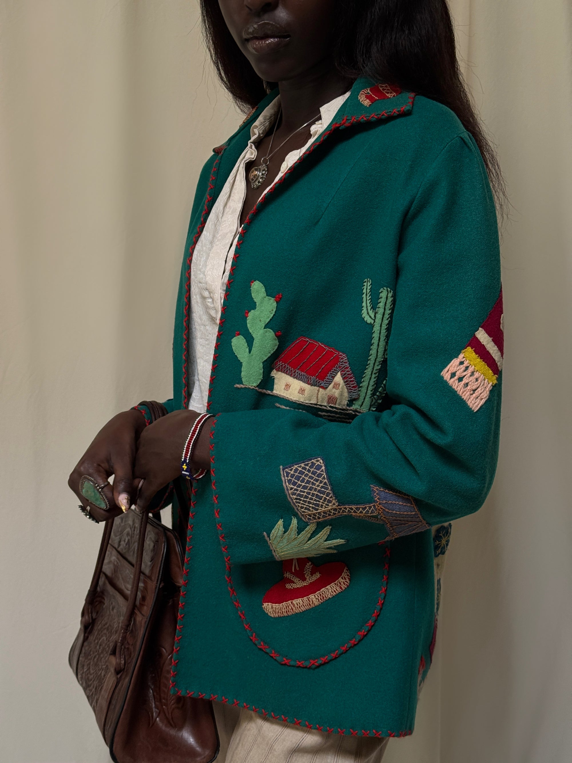 Vintage 1940’s Mexican Souvenir Jacket