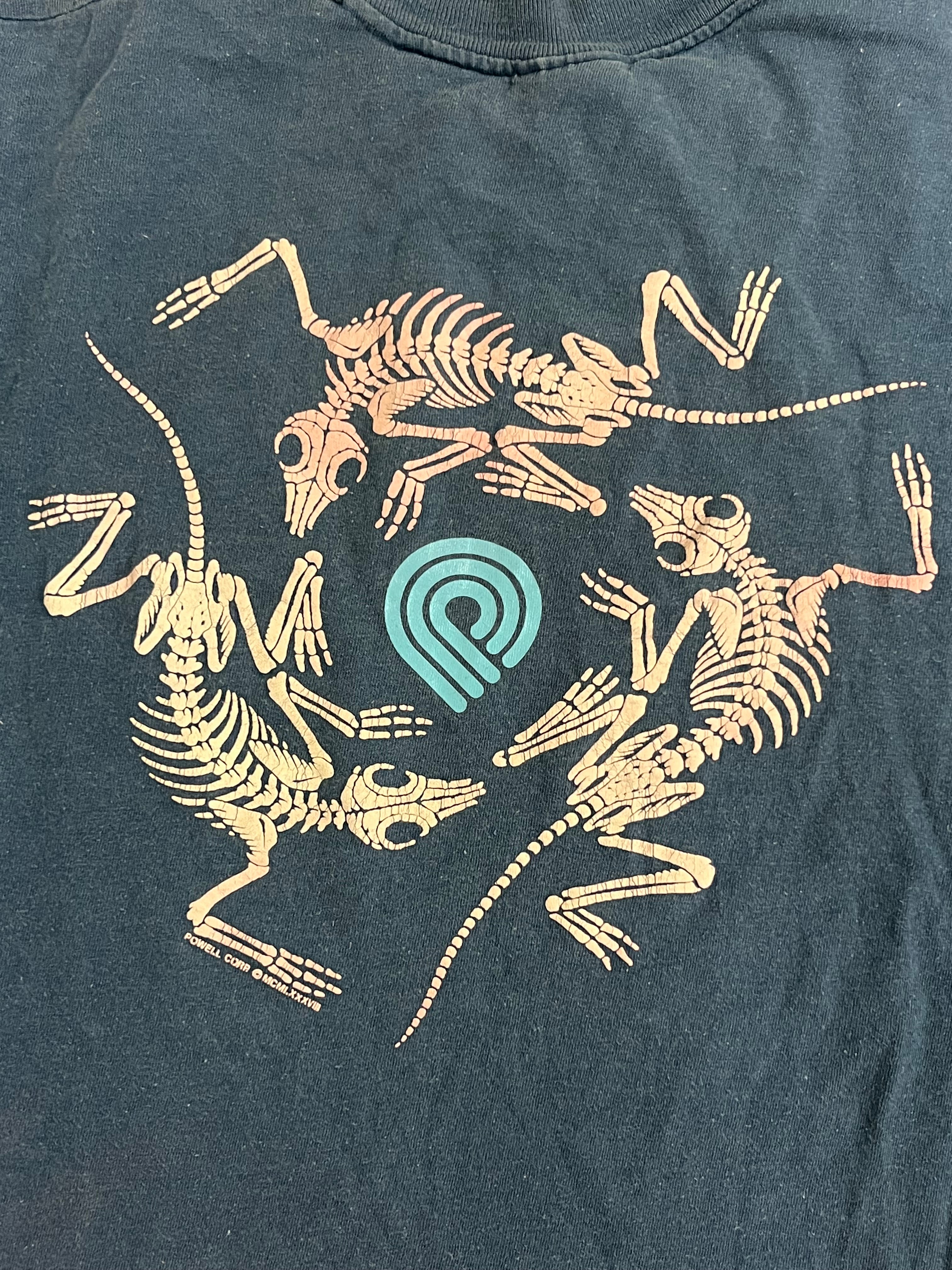 Vintage 1980's Powell Peralta Rat Bones T-Shirt – Afterlife Boutique