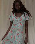 Vintage 1940s Mode O’Day Rayon Dress | Vintage Floral Day Dress