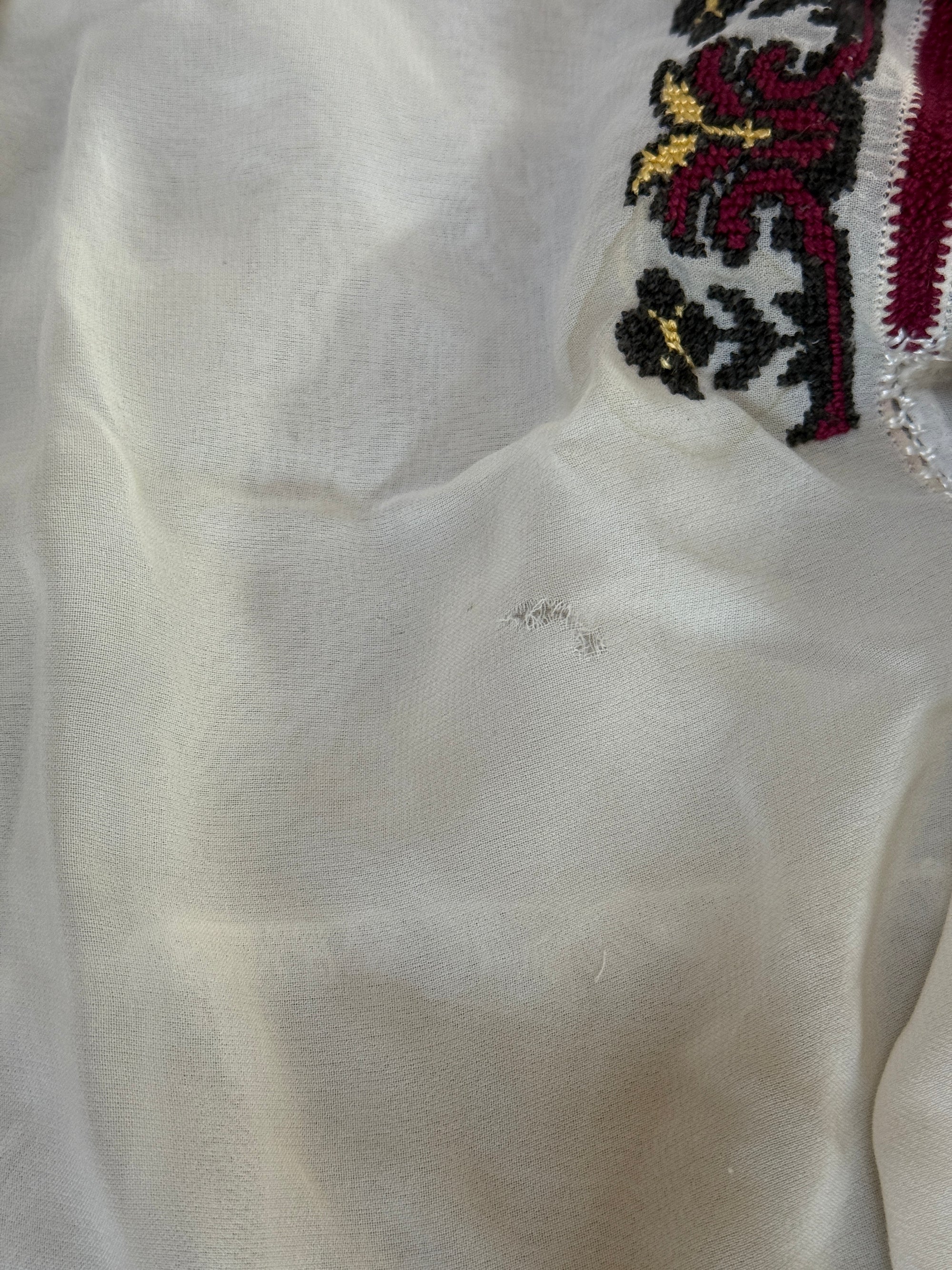 Vintage 1940’s Eastern European Embroidered Blouse
