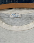 Vintage 1940’s Pilgrim Cotton T-Shirt | Heritage Blank Antique White Undershirt