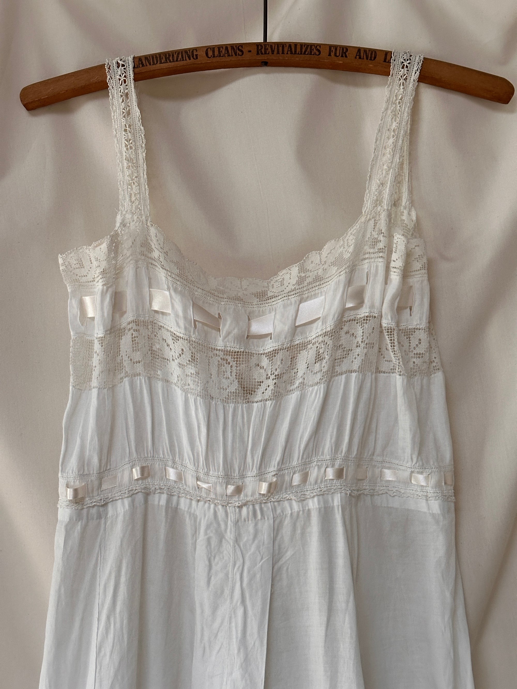 Vintage Edwardian Layered Chemise Slip Dress