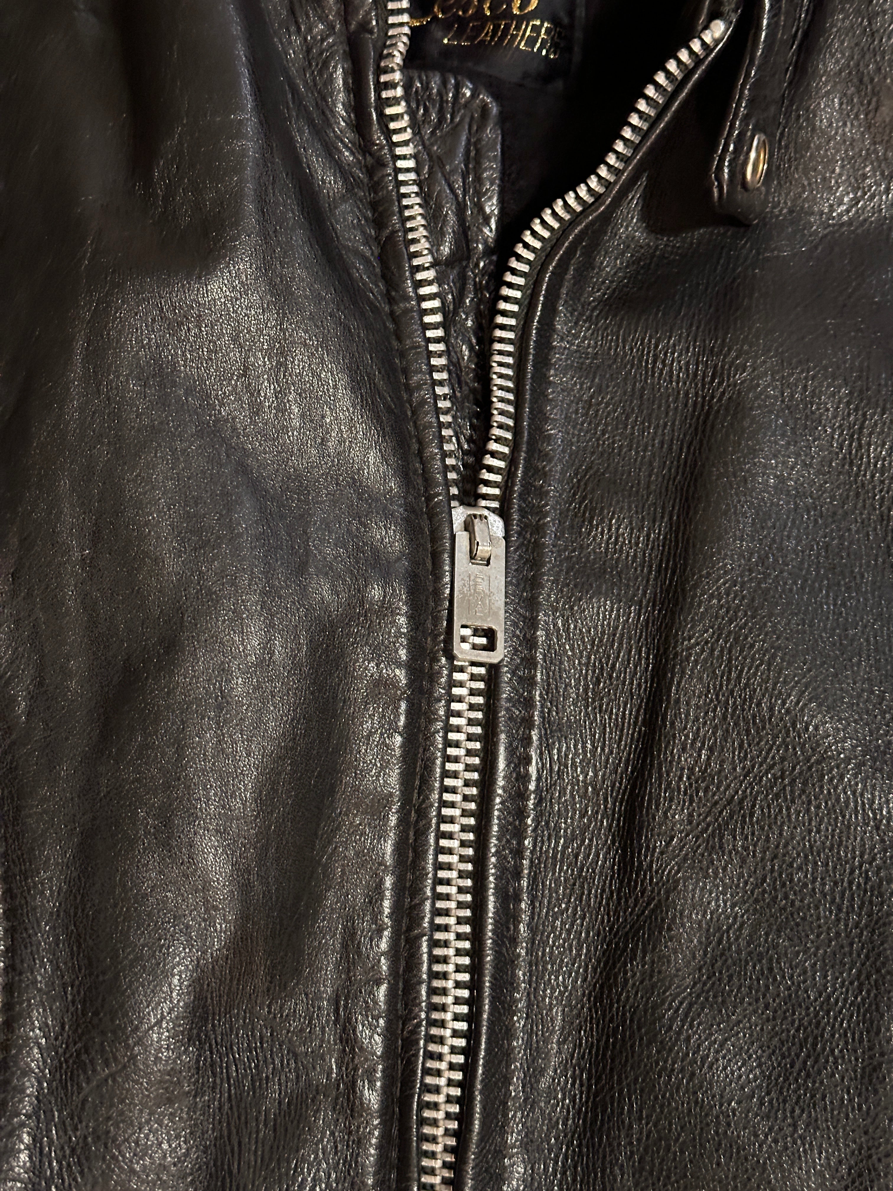 Vintage 1960's Lesco Cafe Racer Leather Jacket – Afterlife Boutique