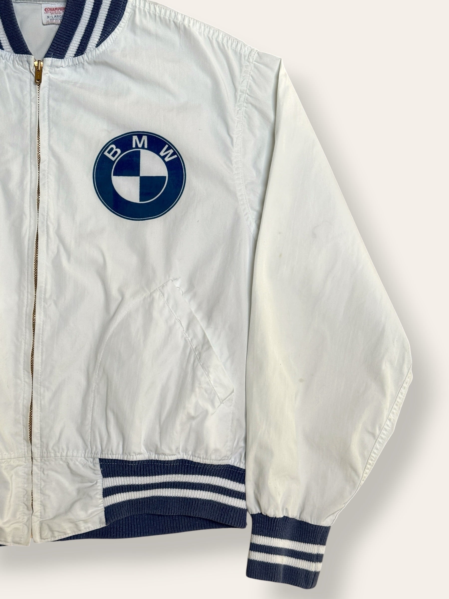 Vintage 1960’s Champion Running Man BMW Jacket | Racing Club Jacket size XL